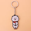 Kpop bts-bangtan boys TATA V etc Personalized Cute Cartoon Keychain Women Men Jewelry Gift Bangtan Accessories Key Chain